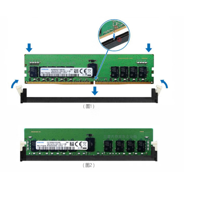 Barra 16G 32G 64G DDR4 2666 de la memoria del servidor del Ecc de SAMSUNG RECC