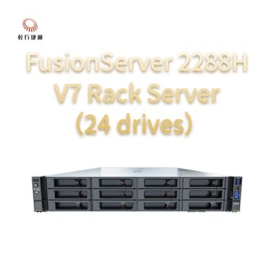 Servidor de Rack FusionServer 2288H V7 (24 unidades) Rendimiento Robusto, procesador Intel de 8 núcleos, servidor de almacenamiento de datos