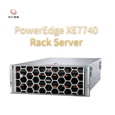 Servidor en Rack PowerEdge XE7740 con Intel Xeon de 64 núcleos para Aceleración de IA y 1.5 TB de Memoria para GPU