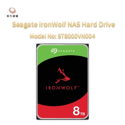 Disco duro Seagate IronWolf® para almacenamiento conectado en red (NAS) Modelo: ST8000VN004
