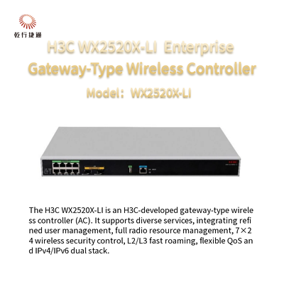 H3C WX2520X-LI Controlador inalámbrico de nueva generación de tipo Enterprise Gateway