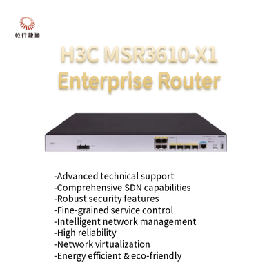 Los routers de la serie H3C MSR3600 MSR3610-G-X3, MSR3610-X1, MSR3640-X1-HI, MSR3640-X1, MSR3620-X1
