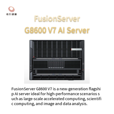 FusionServer G8600 V7 8U servidor de inteligencia artificial 2 x 4a/5a generación Procesadores Intel Xeon escalables
