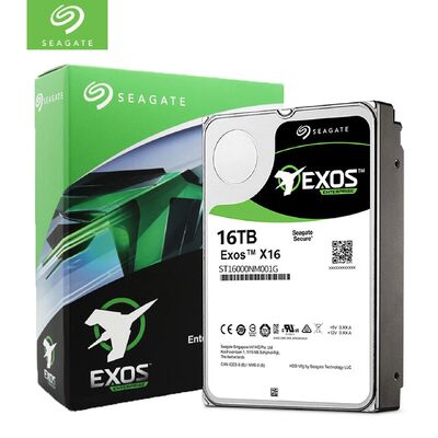 Seagate ST16000NM001G 16TB HDD SATA 3,5 pulgadas con ranuras de apagado