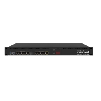 RB3011UiAS-RM 1GB RAM Datacom Switches PoE hacia fuera en CPU 2x1.4GHz del puerto 10