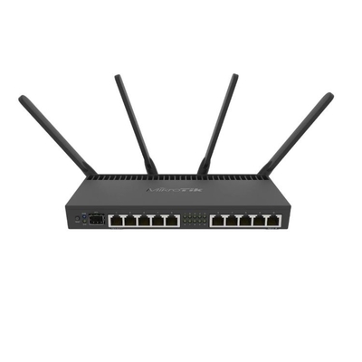 Router quad-core Rb4011 de la CPU 1.4Ghz Mikrotik de SFP+ 10Gbps MikroTik RB4011