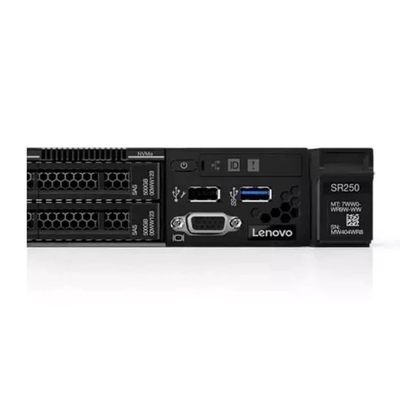 Zócalo del servidor de Lenovo ThinkSystem SR250 del servidor del almacenamiento de estante de 16GB DDR4 solo