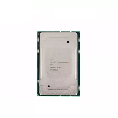 Xeon broncea 3104 1,7 la base los 8.25M Cache del procesador 6 de la CPU del gigahertz INTEL