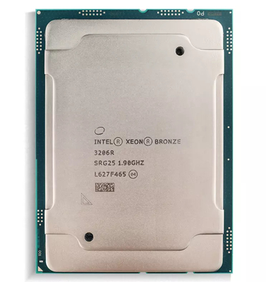 el 11M 1,9 CPU de bronce del servidor de la base 3206R 8 de Intel Xeon del procesador de la CPU del gigahertz INTEL