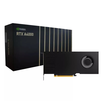 Ranura mordida 448GB/S sola GPU de NVIDIA RTX A4000 Ray Tracing Graphics Card 16GB GDDR6 256