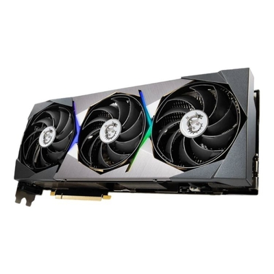 Pedazo de la tarjeta gráfica 384 del juego de MSI GeForce RTX 3080 SUPRIM X 12G no LHR