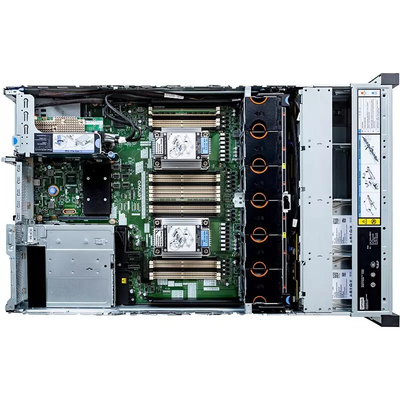 zócalo del servidor 2 del estante de Lenovo ThinkSystem SR650 del servidor del almacenamiento de estante 2U