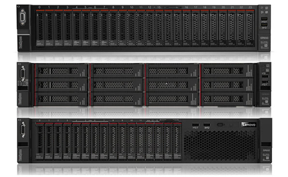 zócalo del servidor 2 del estante de Lenovo ThinkSystem SR650 del servidor del almacenamiento de estante 2U