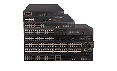 Base-T del interruptor LS-S5120V2-28P-LI 24*10/100/1000 del servidor del acceso H3c de la capa 2
