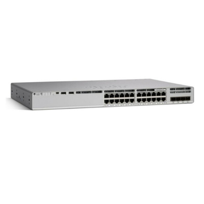 Uplink portuario del catalizador 9200L 24 PoE+ 4x10G de C9200L-24P-4 X-E Cisco Network Switch