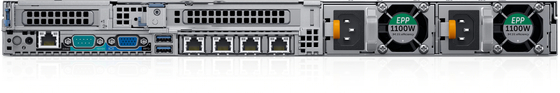 Corazones del servidor 28 del estante de Dell Emc 1u Poweredge R640 por procesador
