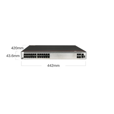 Puertos Ethernet 10/100/1000BASE-T del interruptor de red de S5731S-H24T4XC-A Huawei 24