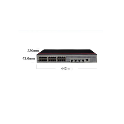 S5735S-L24T4S-QA2 Huawei Switch 24 puertos Gigabit Ethernet + 4 puertos de fibra óptica Gigabit