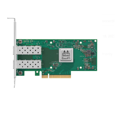 Mellanox MCX512A-ACUT ConnectX-5 Ethernet Adaptador de tarjeta 2x puerto 10/25 GbE SFP28 PCIe 3.0 X8