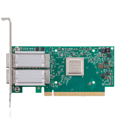 Conexión de la tarjeta de adaptador de Ethernet X-4 Lx EN MCX4121A-ACAT GPU 2 × 25GbE SFP28 PCIe 3.0 × 8