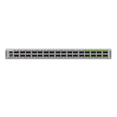N9K-C9332D-GX2B cisco conmutador Ethernet de 10 gigabits con puertos QSFP-DD de 32p y puertos SFP+ de 2p y 1/10