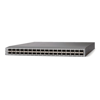 Cisco N9K-C9336C-FX2 Interruptor de centro de datos 1RU 36p 40G/100G QSFP28 10 Gigabit RJ-45 128GB