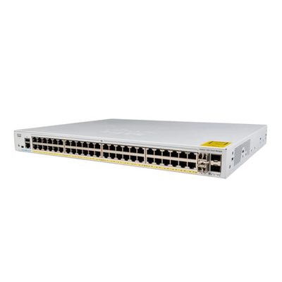 C1000-48P-4G-L Conmutador de acceso a puertos 48 RJ45 PoE+ 370W 104Gbps 77.38Mpps