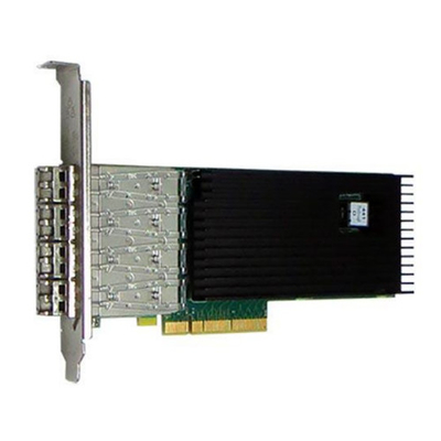 SILICOM PE310G4I71LB-XR Cuad Port Fiber SFP+ 10 Gigabit Ethernet Adaptador de servidor PCI Express basado en Intel® FTXL710BM1