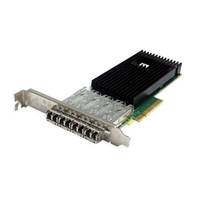 SILICOM PE310G4I71LB-XR Cuad Port Fiber SFP+ 10 Gigabit Ethernet Adaptador de servidor PCI Express basado en Intel® FTXL710BM1