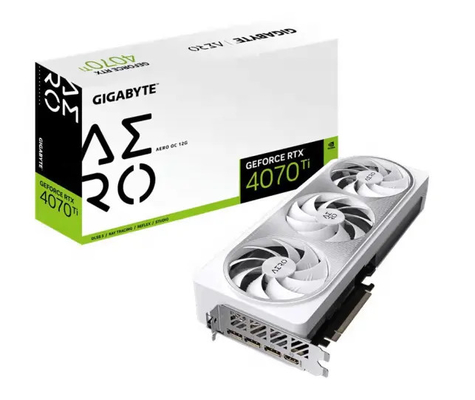 Rand Nuevo NVIDIA GeForce RTX 4070 TIAERO OC 12G GPU Escritorio Interfaz PCI Express HD DP DisplayPort Salida 8GB Memoria de vídeo