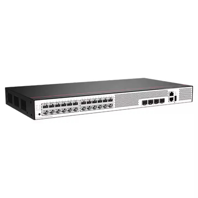 S5735S-L24T4X-A1 24 Puertos Ethernet 10/100/1000BASE-T 4 10 Gigabit SFP+ Conmutador de acceso a fuente de alimentación CA