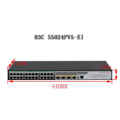 Los cambios en el interfaz de red de clase Enterprise LS-5024PV5-EI-PWR