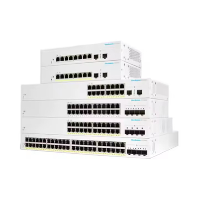 Serie de negocios 350 Interruptor administrado CBS350-8FP-E-2G-CN 10/100/1000 Puertos PoE+ 60W Presupuesto de energía 8 Gigabit Ethernet 2 SFP P