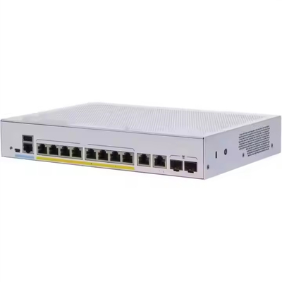 Serie de negocios 350 Interruptor administrado CBS350-8FP-E-2G-CN 10/100/1000 Puertos PoE+ 60W Presupuesto de energía 8 Gigabit Ethernet 2 SFP P