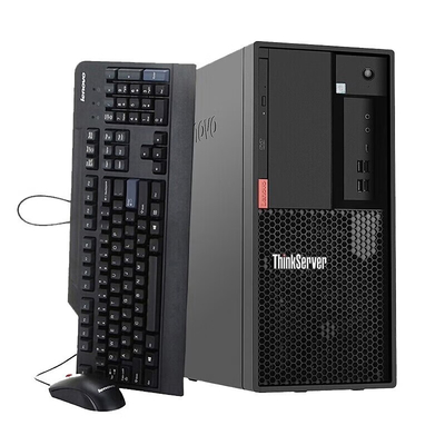 Lenovo TS90X ordenador de oficina comercial servidor de sistema financiero ERP E-2324G/16G/ 256G+2*1T