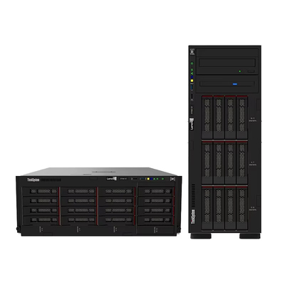 Servidores de GPU de aprendizaje profundo Lenovo ST650V2 4310 * 2 / 64G / 2 * 480G + 4 * 8T / R530-8i