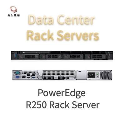 1U PowerEdge R250 Rack Server Personalización Premium