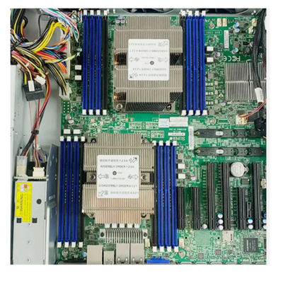 Supercloud R5410 G11 36X3.5  2X2.5  2XNVME M.2 Usado 36X16T HDD 1X1T SSD Almacenamiento 12 X 2.5 pulgadas SATA/SAS SSDs Conector caliente Ventiladores intercambiables