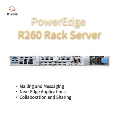 Dell PowerEdge R260 Servidor de almacenamiento en rack, servidor de almacenamiento de datos, servidor de almacenamiento personalizado