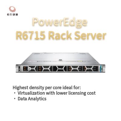 Servidor en Rack Dell PowerEdge R6715, servidor de almacenamiento personalizado, servidor de 2 vías