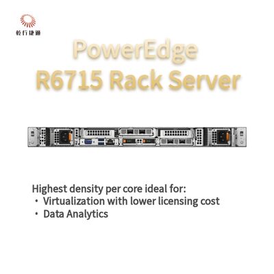 Servidor en Rack Dell PowerEdge R6715, servidor de almacenamiento personalizado, servidor de 2 vías
