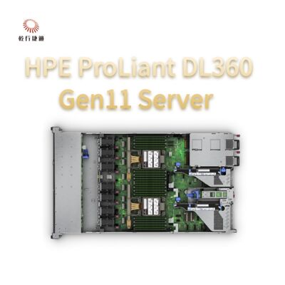 Servidor de densidad HPE ProLiant DL360 Gen11, servidor de almacenamiento personalizado, servidor de 2 vías