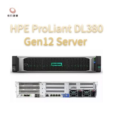 HPE ProLiant Compute DL380 Gen12 Servidor de almacenamiento en bastidor, servidor de almacenamiento personalizado, servidor de dos vías