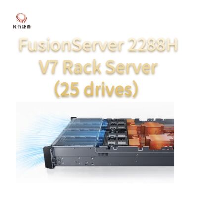 FusionServer 2288H V7 Rack Server（25 drives）Robust Performance, High Reliability and Security, Efficient Energy Saving, and Intelligent O&M