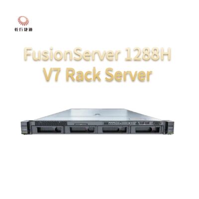 Servidor de rack FusionServer 1288H V7 con procesador Intel de 8 núcleos, servidor de almacenamiento de datos