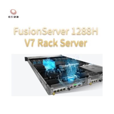 Servidor de rack FusionServer 1288H V7 con procesador Intel de 8 núcleos, servidor de almacenamiento de datos