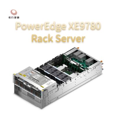 Servidor en Rack PowerEdge XE9780 Diseñado para entrenamiento e inferencia de modelos de IA Servidores de IA refrigerados por aire, servidor de almacenamiento personalizado, servidor de 2 vías