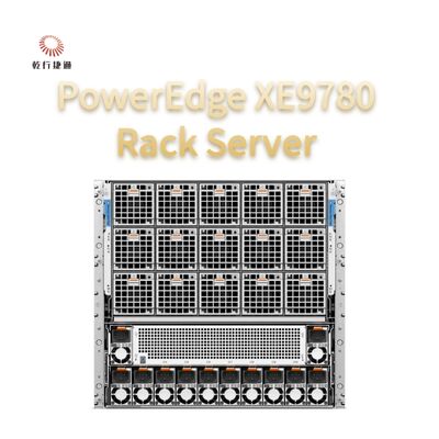 Servidor en Rack PowerEdge XE9780 Diseñado para entrenamiento e inferencia de modelos de IA Servidores de IA refrigerados por aire, servidor de almacenamiento personalizado, servidor de 2 vías