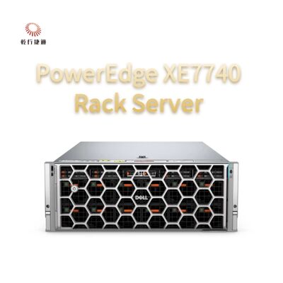 Servidor en Rack PowerEdge XE7740 con Intel Xeon de 64 núcleos para Aceleración de IA y 1.5 TB de Memoria para GPU