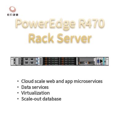 Servidor Dell PowerEdge R470 con 144 núcleos y 4 TB de memoria DDR5 en formato rack de 1U